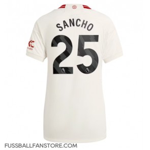 Manchester United Jadon Sancho #25 Replik 3rd trikot Damen 2023-24 Kurzarm